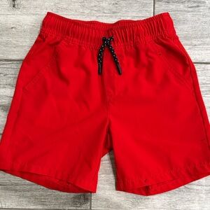 Cat & Jack 
Boys Red Elastic-Waist Shorts
